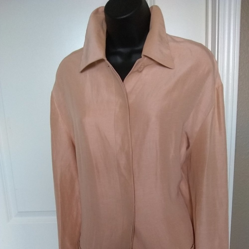 Linen-Silk Jacket